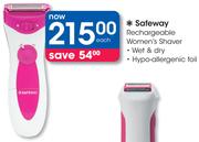 Safeway Rechargrable Women's Shaver