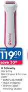 Safeway Wet & Dry Bikini Shaver & Trimmer S3881