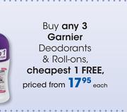 Garnier Deodorants & Roll-Ons-Each