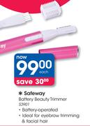 Safeway Battery Beauty Trimmer S3901-Each