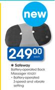 Safeway Battery-Operated Back Massager FEX201-Each