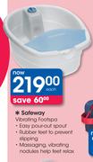 Safeway Vibrating Footspa-Each