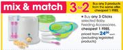 Clicks Selected Baby Feeding Accessories (Excluding Legislated Products)-Each