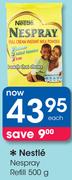 Nestle Nespray Refill-500g Each