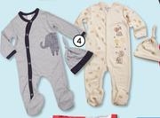 Clicks Sleepsuit And Beanie