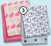 Clicks 2 Pack Receiving Blankets