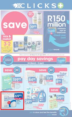 Clicks : You Pay Less (24 Mar - 21 Apr 2015), page 1