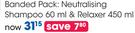 Sofn Free Banded Pack: Neutralising Shampoo 60ML & Relaxer 450ML-Each