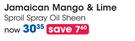 Jamaican Mango & Lime Sproil Spray Oil Sheen