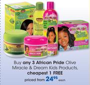 African Pride Olive Miracle & Dream Kids Products-Each