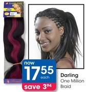 Darling One Million Braid-Each
