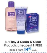 Clean & Clear Products-Each