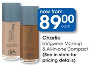 Charlie Longwear Makeup & All-In-One Compact-Each