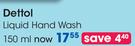 Dettol Liquid Hand Wash-150ML