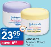 Johnson's Aqueous Cream-350ML Each