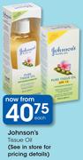 Johnson's Tissue Oil-Each