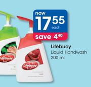 Lifebuoy Liquid Handwash-200ML Each