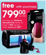 Nailene Sensationail Starter Kit + Gel Nai Polish