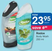 Radox Body Wash-250ML Each