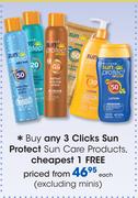 Clicks Sun Protect Sun Care Products-Each