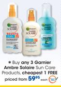 Garnier Ambre Solaire Sun Care Products-Each