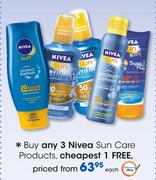 Nivea Sun Care Products-Each