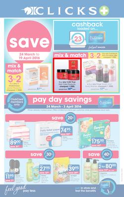 Clicks : Save (24 Mar - 19 Apr 2016), page 1