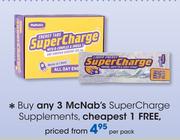 McNab's Super Charge Supplements-Per Pack