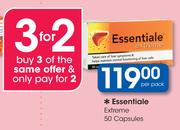 Essentials Extreme 50 Capsules-Per Pack