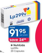 Nutrilida Lp299v 20 Capsules-Per Pack