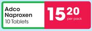 Adco Naproxen 10 Tablets-Per Pack