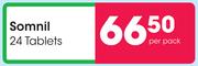 Somnil 24 Tablets-Per Pack