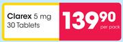 Clarex 5 mg 30 Tablets-Per Pack