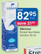 Sterimar Pocket Sea Water Solution-50ml Each