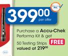 Accu-Chek Performa Kit-Per Offer