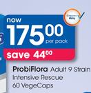 ProbiFlora Adult 9 Strain Intensive Rescue 60 Vege Caps-Per Pack