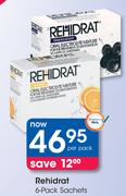 Rehidrat 6 Pack Sachets-Per Pack
