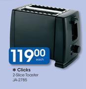 Clicks 2-Slice Toaster JA-2785