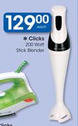 Clicks 200 Watt Stick Blender