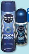 Nivea For Men Roll-On-50ml Each