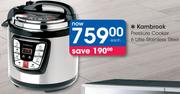Kambrook 6Ltr Stainless Steel Pressure Cooker