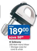 Safeway 200 Watt Hand Mixer