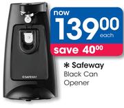Safeway Black Can Opener