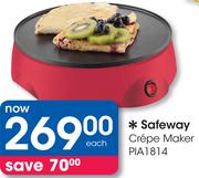 Safeway Crepe Maker PIA1814