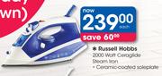 Russell Hobbs 2000 Watt Ceraglide Steam Iron