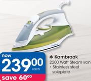 Kambrook 2200 Watt Steam Iron