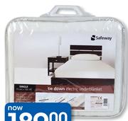 Safeway Electrical Tie-Down Blanket Double