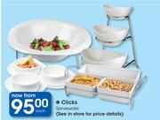 Clicks Serveware-Each