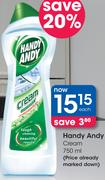 Handy Andy Cream-750ml
