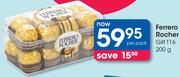 Ferrero Rocher Gift T16-200g Per Pack